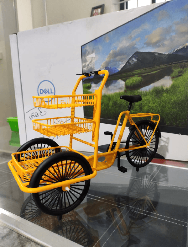 Delivery Tricycle Scale Model